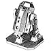 Fascinations Metal Earth Star Wars R2D2 3D Metal Model Kit - Image 3