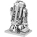 Fascinations Metal Earth Star Wars R2D2 3D Metal Model Kit - Image 2