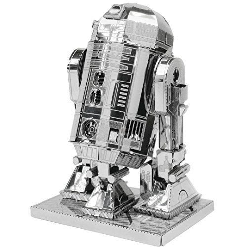 Fascinations Metal Earth Star Wars R2D2 3D Metal Model Kit - Image 1