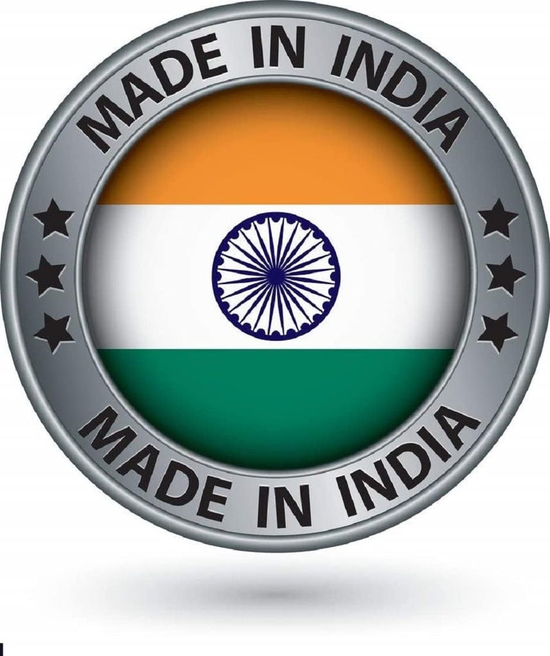 Dynore Stainless Steel 2 in 1 Two Compartment NastaSnacksDinner PlatePartition Plate Set of 6 - Image 4