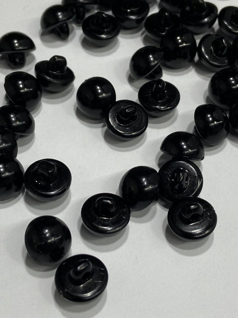 Karan Tuhafiye Pearl Button Blouse Button / Black / 20 Pieces - Image 2