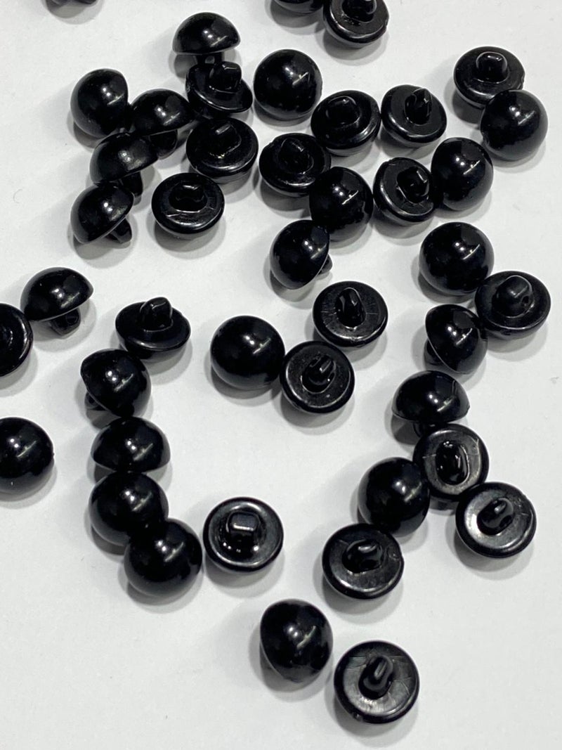 Karan Tuhafiye Pearl Button Blouse Button / Black / 20 Pieces - Image 1