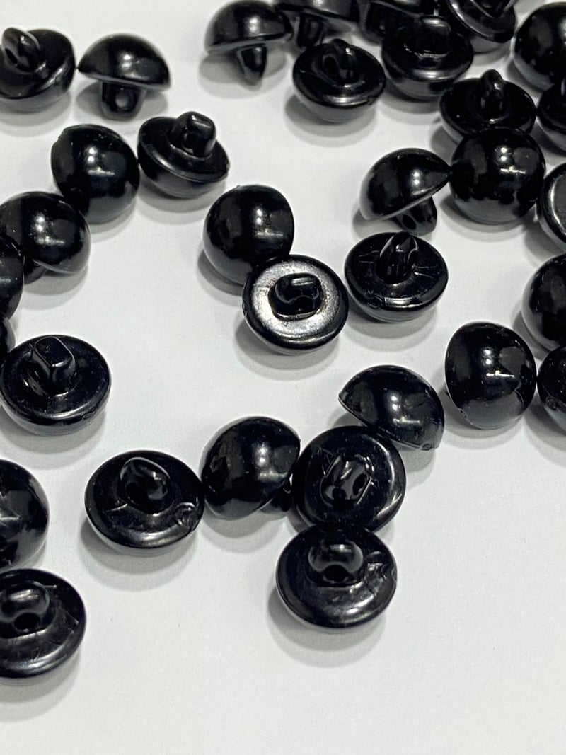 Karan Tuhafiye Pearl Button Blouse Button / Black / 20 Pieces - Image 3