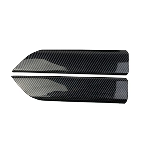 Fewshaw Carbon Fiber Inner Door Handrail Handle Cover Trim For 2019-2025 Chevy Silverado 1500/GMC Sierra 1500 For 2020-2025 Sierra/Silverado 2500 3500 HD (Front Door) - Image 3