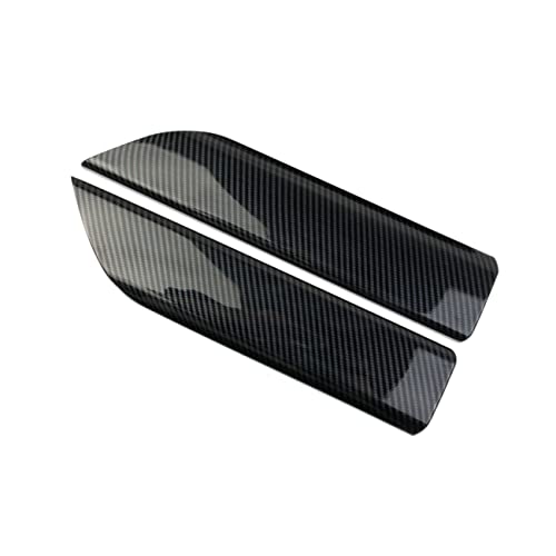 Fewshaw Carbon Fiber Inner Door Handrail Handle Cover Trim For 2019-2025 Chevy Silverado 1500/GMC Sierra 1500 For 2020-2025 Sierra/Silverado 2500 3500 HD (Front Door) - Image 2