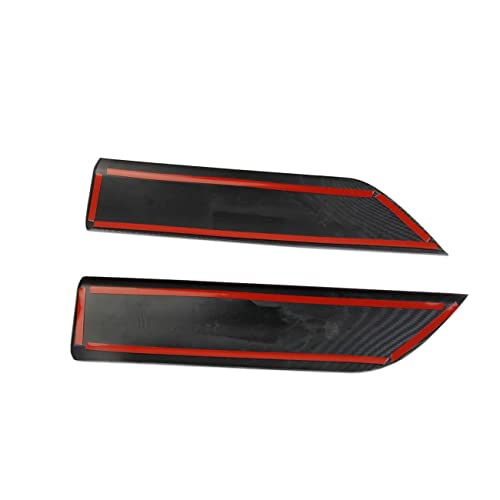 Fewshaw Carbon Fiber Inner Door Handrail Handle Cover Trim For 2019-2025 Chevy Silverado 1500/GMC Sierra 1500 For 2020-2025 Sierra/Silverado 2500 3500 HD (Front Door) - Image 5