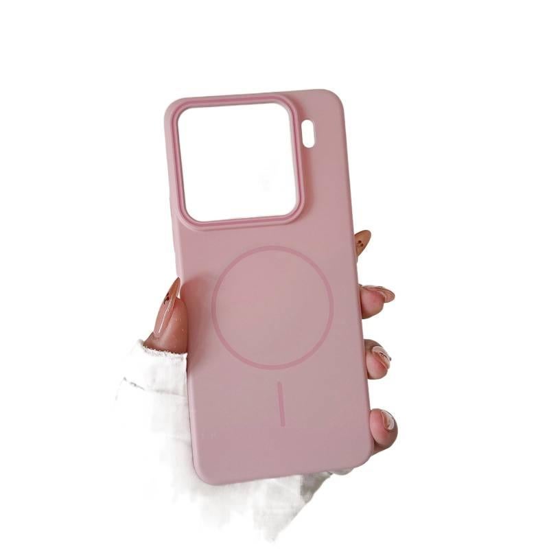 MS PC MagSafe Case for Xiaomi 15 with Drop Protection and Strong Magnetic plus Shockproof plus Skin Feel plus Ultra Thin in Pink - Image 1