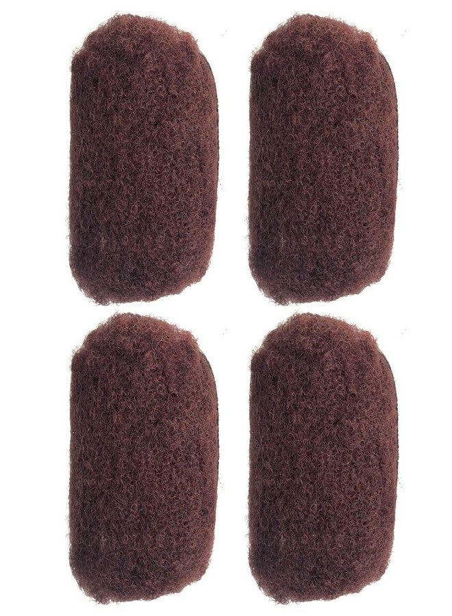 YONNA Tight Afro Kinky Bulk For DreadLocks,Twist Braids Human Hair Deep Dark Auburn #35 8inch - Image 1