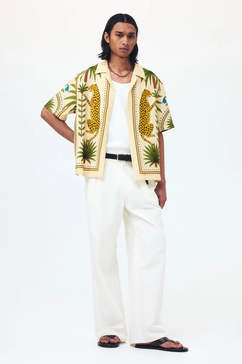Relaxed Fit Printed resort shirt