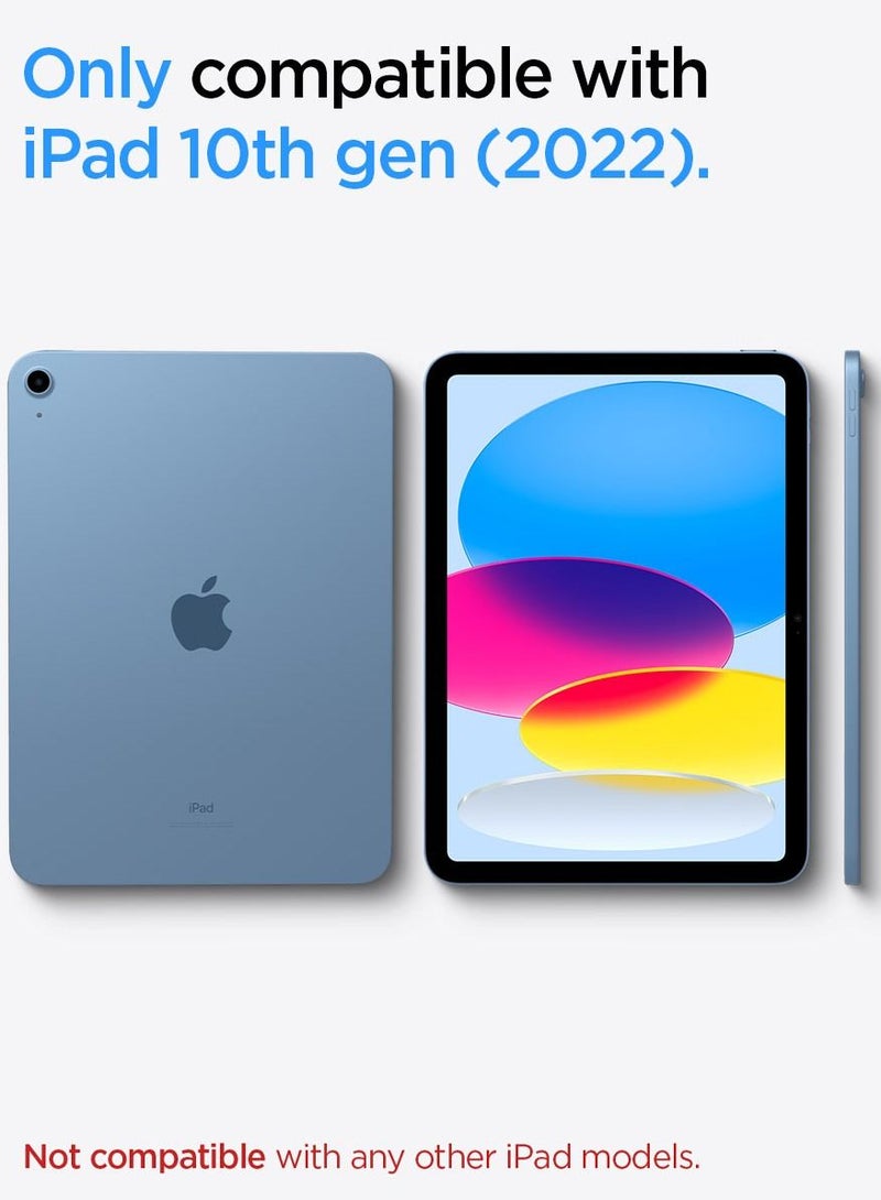 Spigen واقي شاشة زجاجي مقوى Glastr Ez Fit لجهاز iPad الجيل العاشر مقاس 10.9 بوصة (2022) مع مجموعة محاذاة تلقائية - مناسب للجراب - Image 2