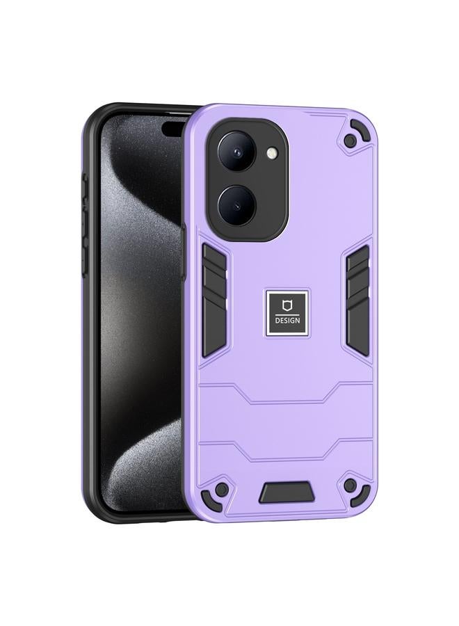 اس-توب جراب هاتف Realme C33 2 في 1 مقاوم للصدمات - Image 1