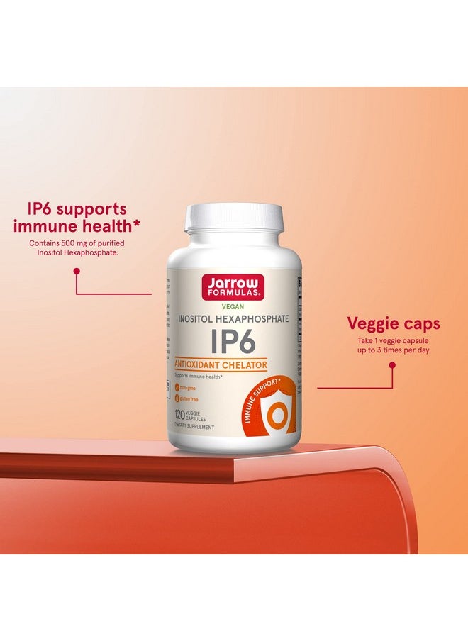 jarrow formulas - Ip6 Inositol Hexaphosphate 500 Mg 120 Veggie Capsules Purified Inositol Hexaphosphate Immune Health Support Supplement Up To 120 Servings - Image 1