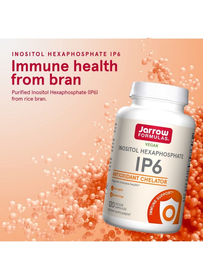 jarrow formulas - Ip6 Inositol Hexaphosphate 500 Mg 120 Veggie Capsules Purified Inositol Hexaphosphate Immune Health Support Supplement Up To 120 Servings - Image 1