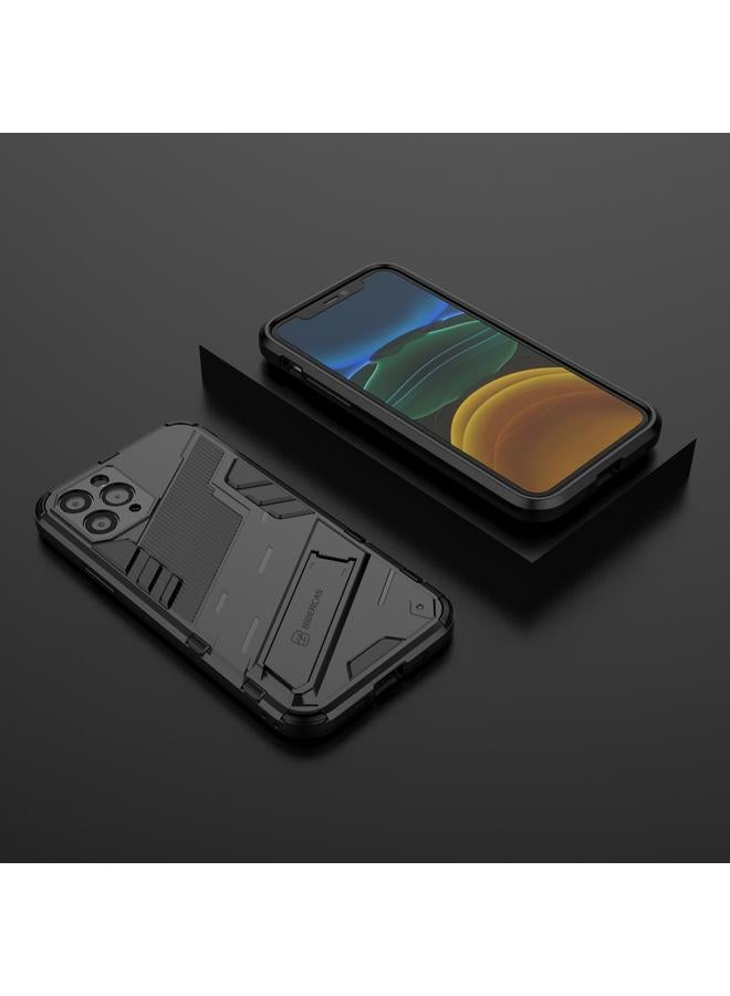 اس-توب جراب لهاتف iPhone 11 Punk Armor 2 في 1 PC + جراب TPU مقاوم للصدمات مع حامل غير مرئي - Image 2