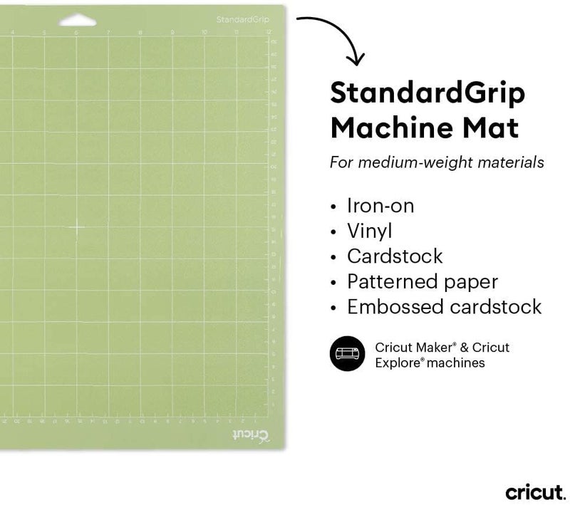 Cricut Machine Mat Variety Pack, 12 in x 12 in (3 ct) - Image 2
