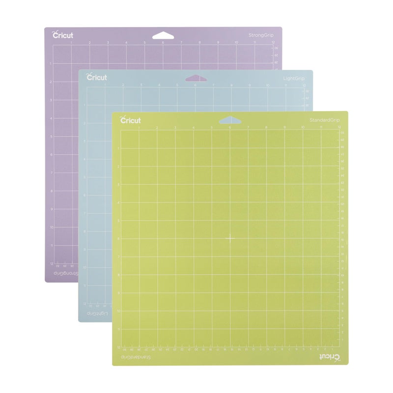 Cricut Machine Mat Variety Pack, 12 in x 12 in (3 ct) - Image 1