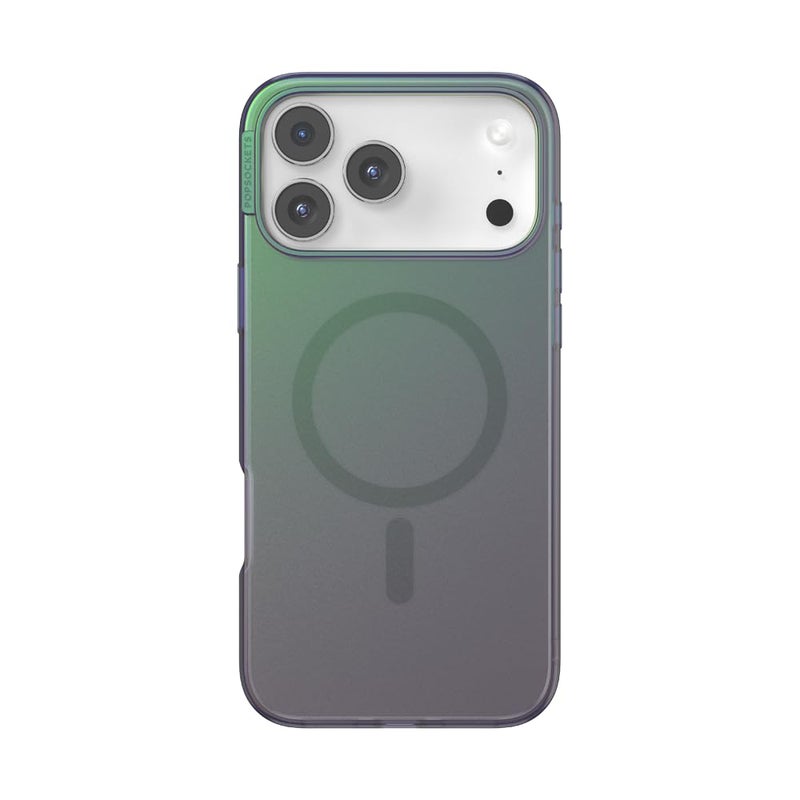 POPSOCKETS بوب سوكتس آيفون 17 برو ماكس - جراب هاتف متوافق مع ماج سيف، لهاتف آيفون 17 برو ماكس، متوافق مع الشحن اللاسلكي، جراب فقط - نايتشيد - Image 1