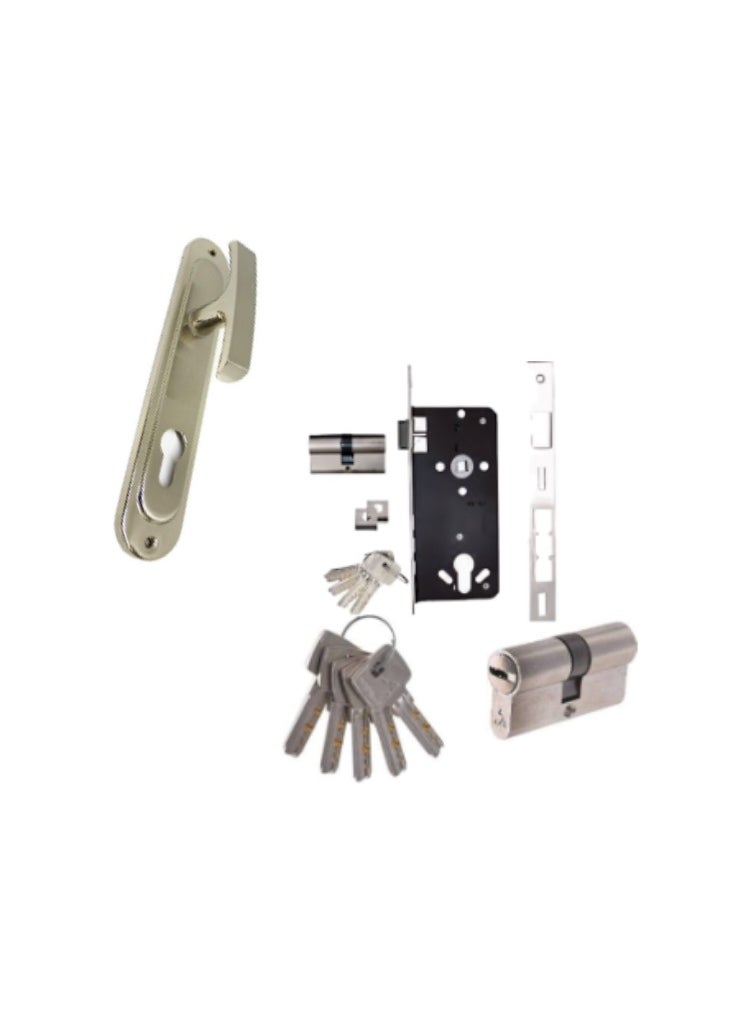 Kalon AlAhram computer 5 key with silver apartment door ball from Comex  - Image 1