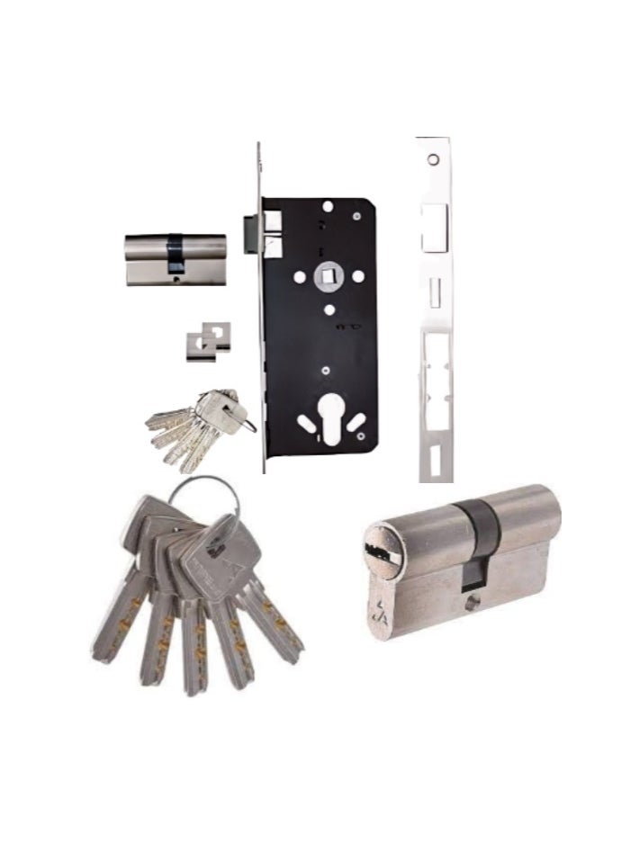 Kalon AlAhram computer 5 key with silver apartment door ball from Comex  - Image 3