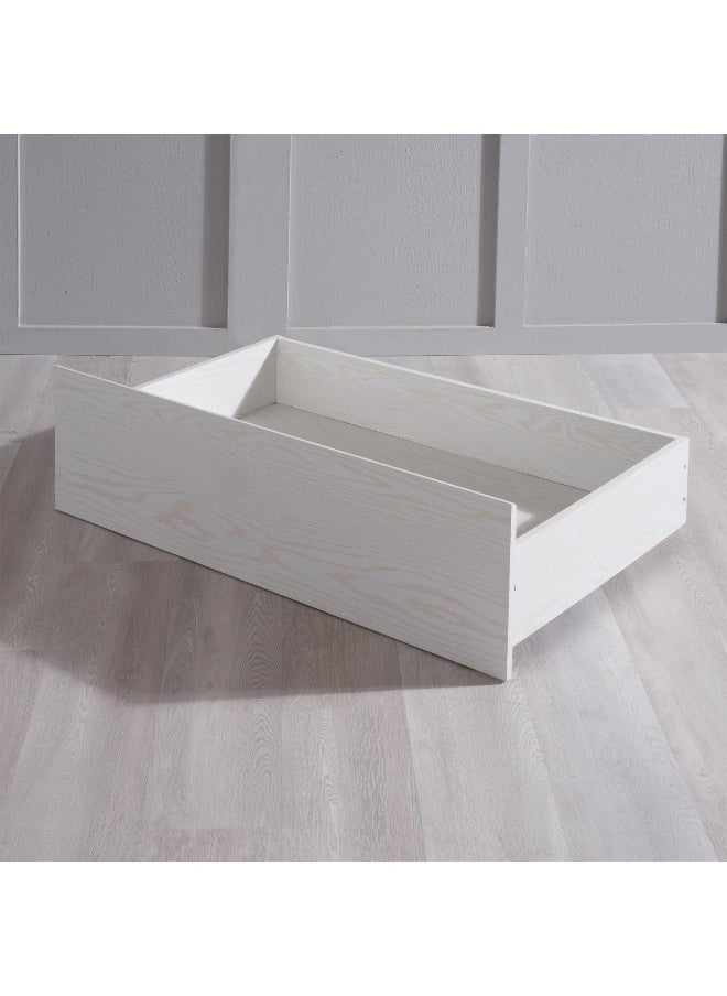 Pan Home Spring Collection Bed Storage Drawer Set Of 2 For 160 Cm And 180 Cm Bed - White  - Image 2