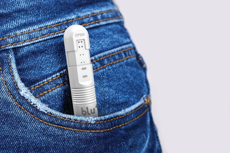 blu GO Bidet – High Pressure Handheld Travel Bidet – Compact Water Jet for Personal Hygiene, Gentle Care for Women, Men. Your Shattaf for on the Go. Stay fresh & Feel Confident Wherever Life Takes You - Image 5