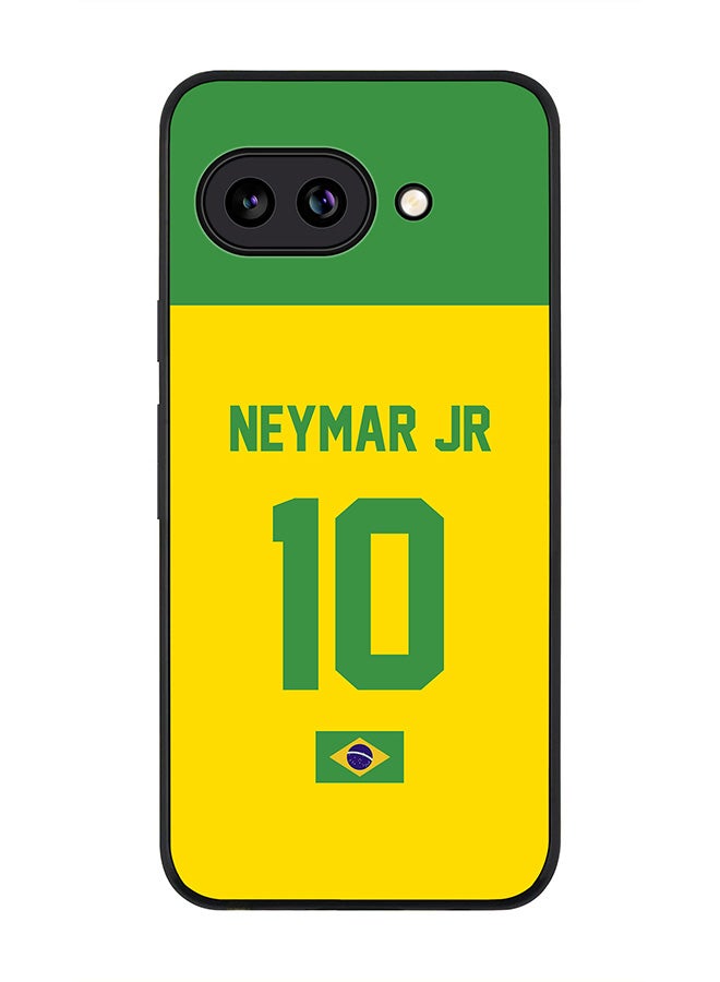 Stylizedd For Google Pixel 9a Case,Slim fit Camera Protection, Shockproof Thin Phone cover  - Football - Brazil,  Neymar Jr
