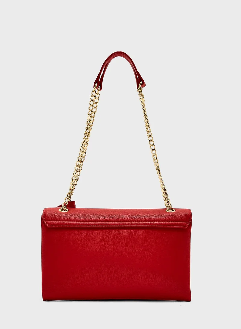 Love Moschino Logo Detailed Crossbody Bag