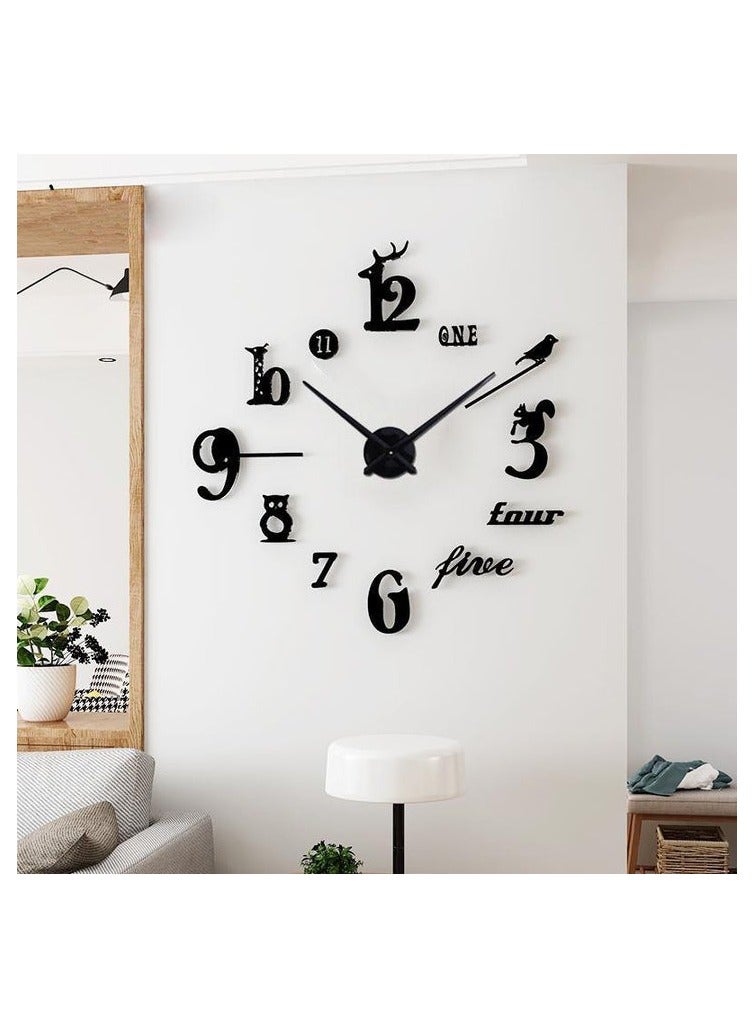 Dream Zone Animals & Birds DIY 3D Wall Clock