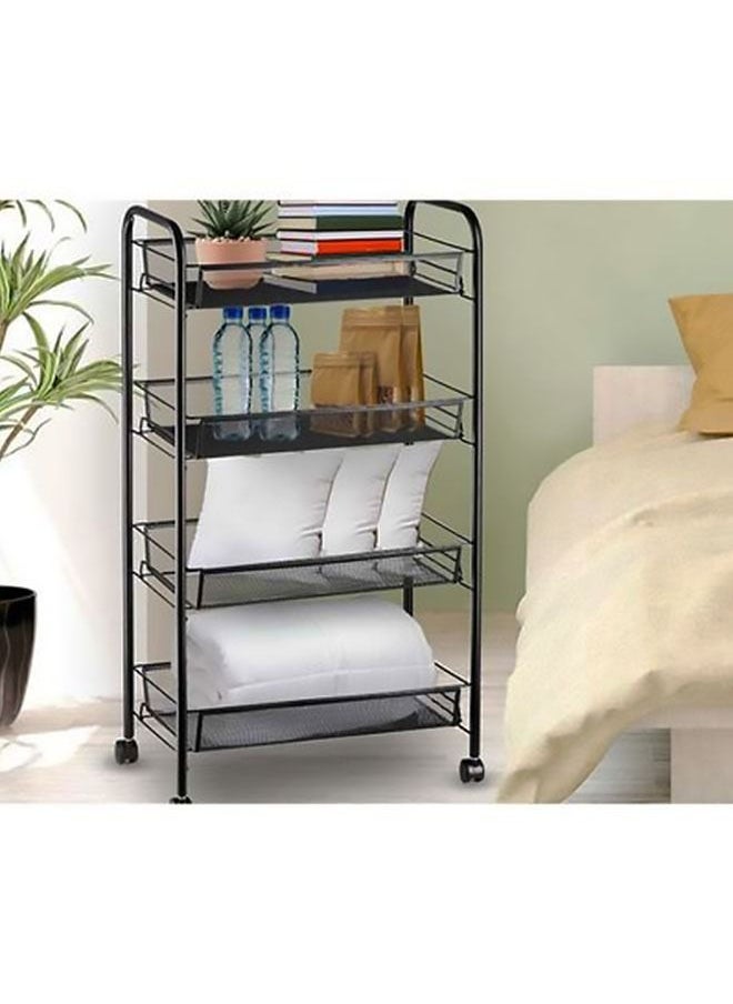 AGD - 4-Layers Mesh Multi-Purpose Trolley Black - Image 1