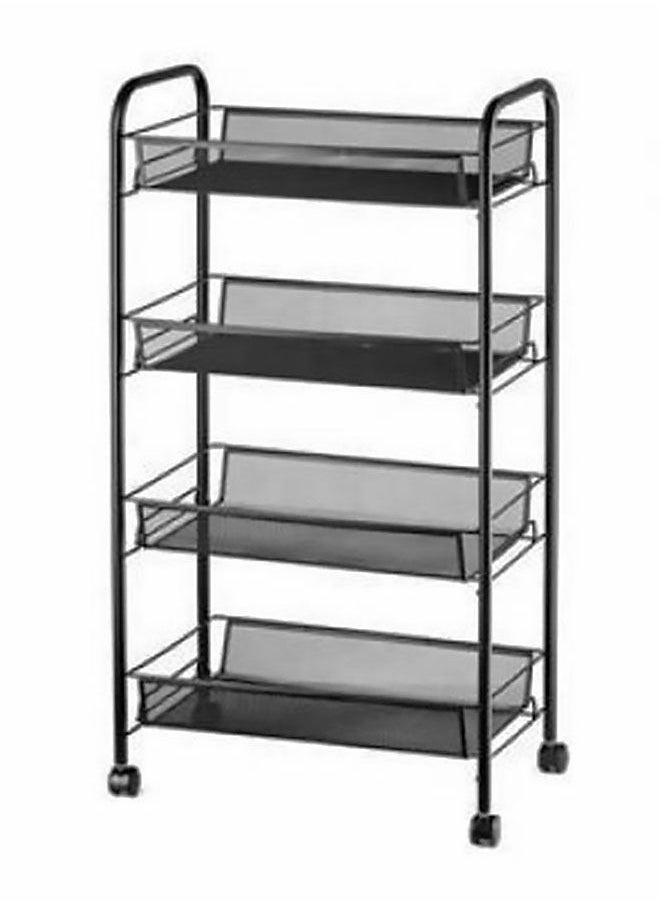 AGD - 4-Layers Mesh Multi-Purpose Trolley Black - Image 1