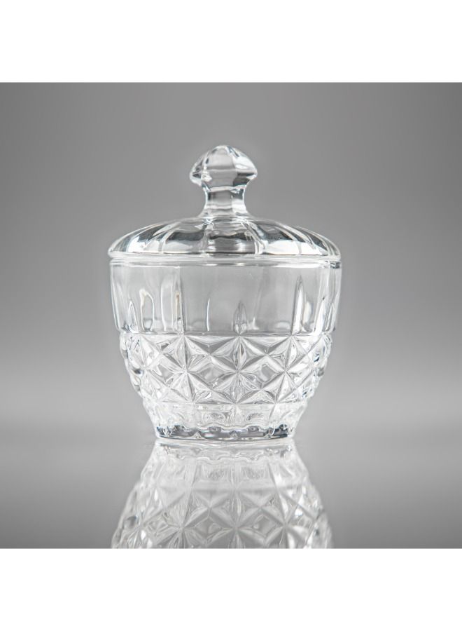 سوليتير سكرية شفافة مصنوعة من الزجاج - Image 2