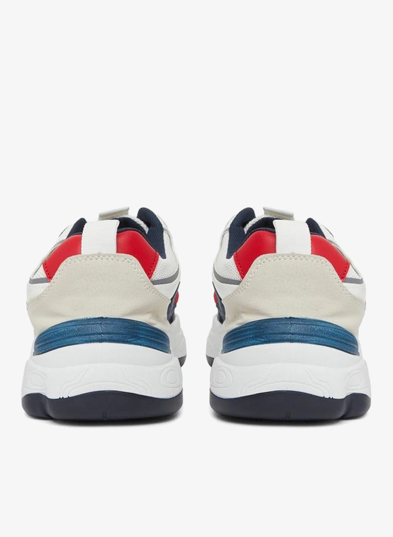 ستايلي حذاء سنيكرز شانكي بنمط كتل الالوان ورباط غلق - Image 4