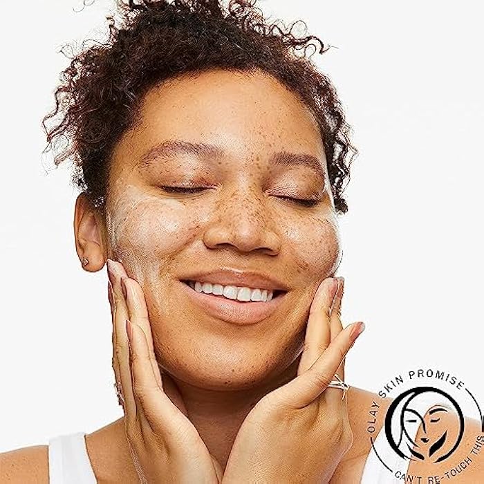 Olay Face Wash, Daily Facial Cleanser with Niacinamide, Peptides & Glycerin - Clarifying, Refreshes Skin Surface, Refines Appearance of Pores - Sulfate-Free, Paraben-Free, Oil-Free, 16 Oz - Image 5