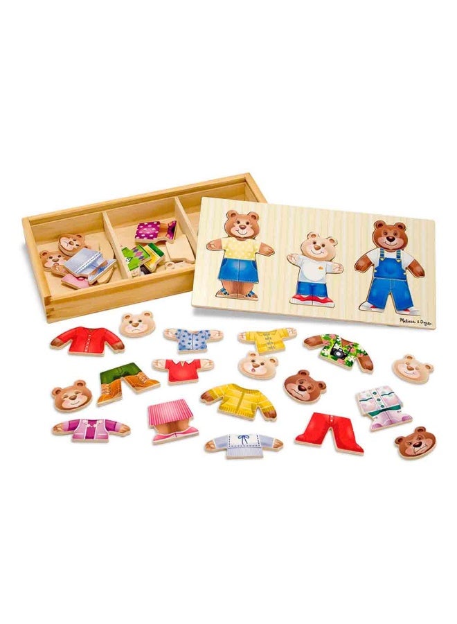 Melissa & Doug مجموعة بناء أصدقاء المزرعة القابلة للحجب - Image 2