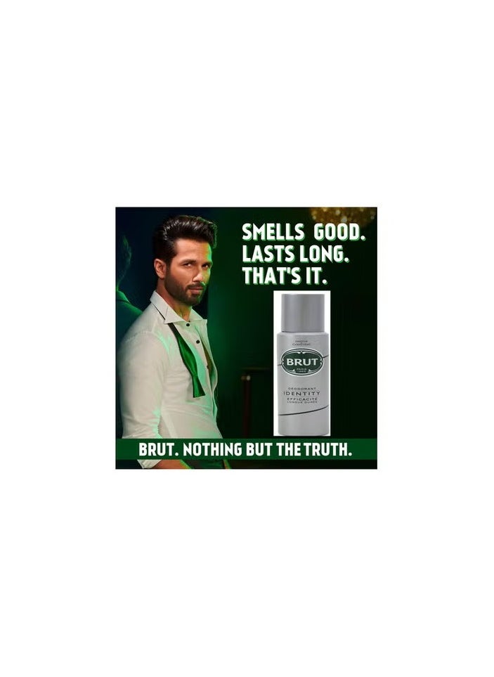 BRUT Identity Deodorant Body Spray for Men, Citrus,200 ml  - Image 3