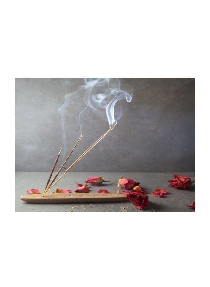 Premium Incense Sticks, Amber Fragrance, 50g, Aromatherapy, Agarbatti, Smoke 45 minutes burning, relaxing notes for home, office and events  - Image 3