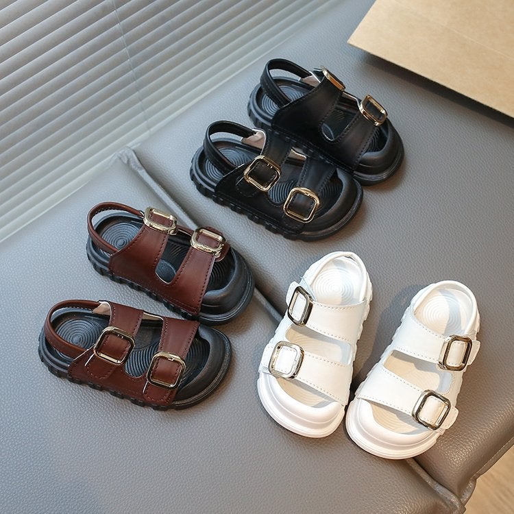 Children'S Sandals 2025 Summer Girls Sports Beach Shoes Boys Shoes Soft Sole Casual Shoes Baby Sandals - Image 2