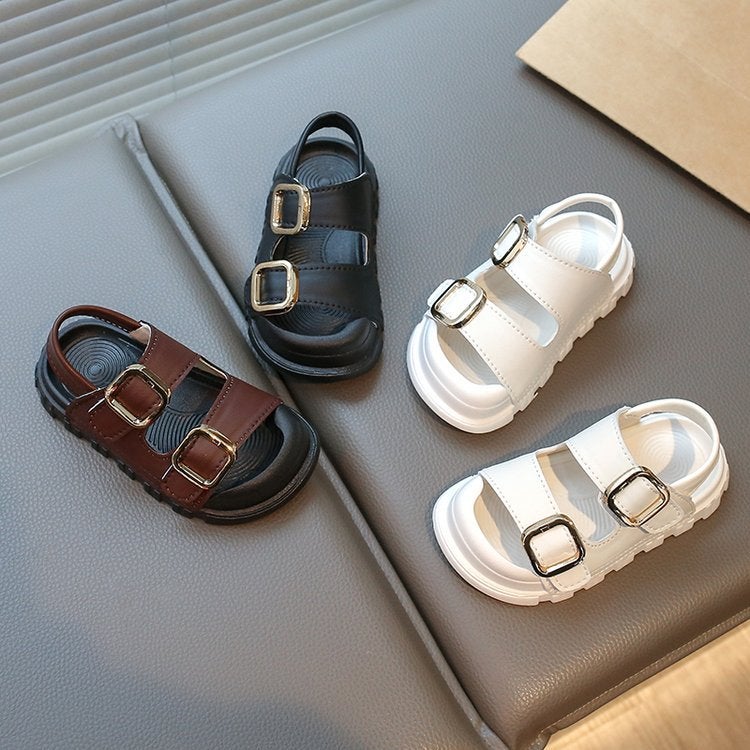 Children'S Sandals 2025 Summer Girls Sports Beach Shoes Boys Shoes Soft Sole Casual Shoes Baby Sandals - Image 4