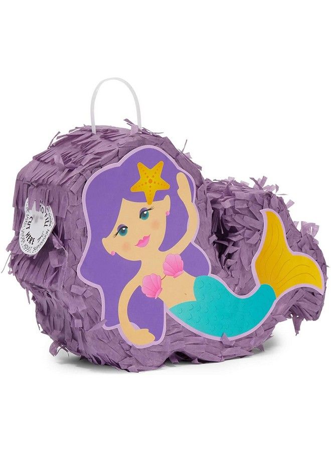 Blue Panda Mini Mermaid Piñatas For Girls Birthday Party Decorations (8 X 5 X 2.5 In 3 Pack) - Image 4