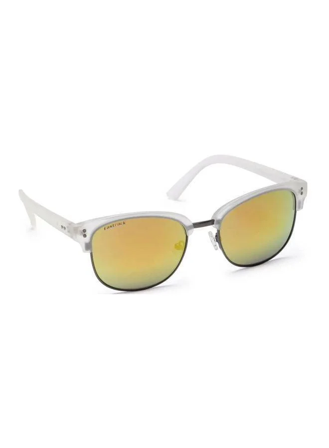 فاستراك نظارات شمسية رجالية كلوب ماستر بيضاء