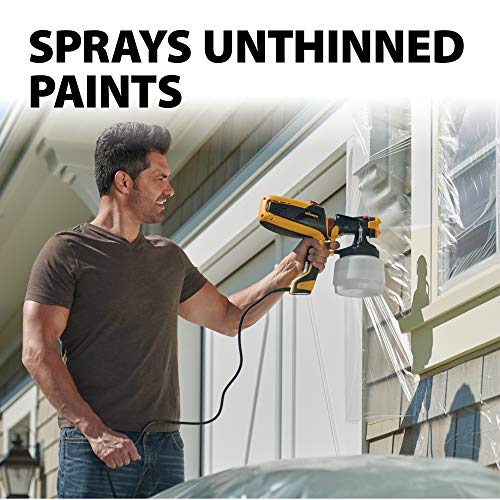 Wagner Spraytech 0529010 FLEXiO 590 Handheld HVLP Paint Sprayer, Sprays Most Unthinned Latex, Includes Two Nozzles - iSpray & Detail Finish Nozzle, Complete Adjustability for All Needs, Multi-Colored - Image 5