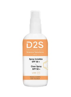 D2S Solutions Spf 50+ Spray Invisible 125 ml  - Image 2