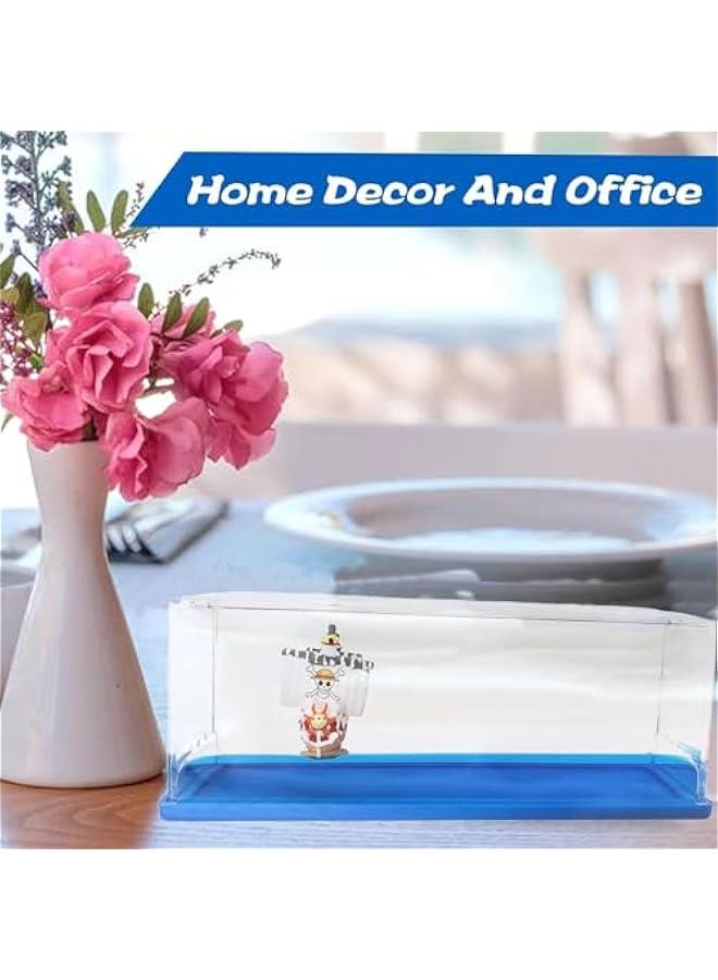 Unsinkable Ship Thousand Sunny Pirate Ship in a Bottle Box, Non Sinking OP Anime Boat Model Fluid Drift Bottle Decorations Desk Decor Ornament for Boys Girls Gift (Thousand Sunny-c) - Image 5