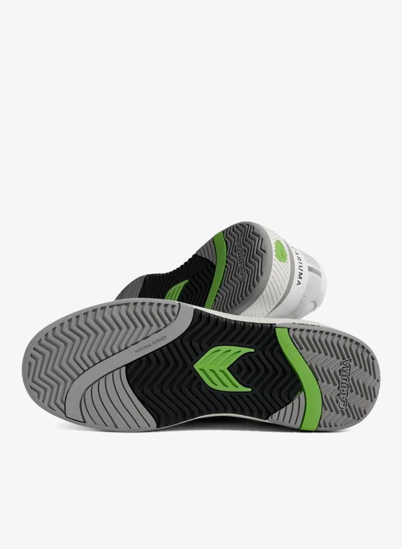 Cariuma  UBA White Leather Black Logo Sneaker  | Best Price UAE