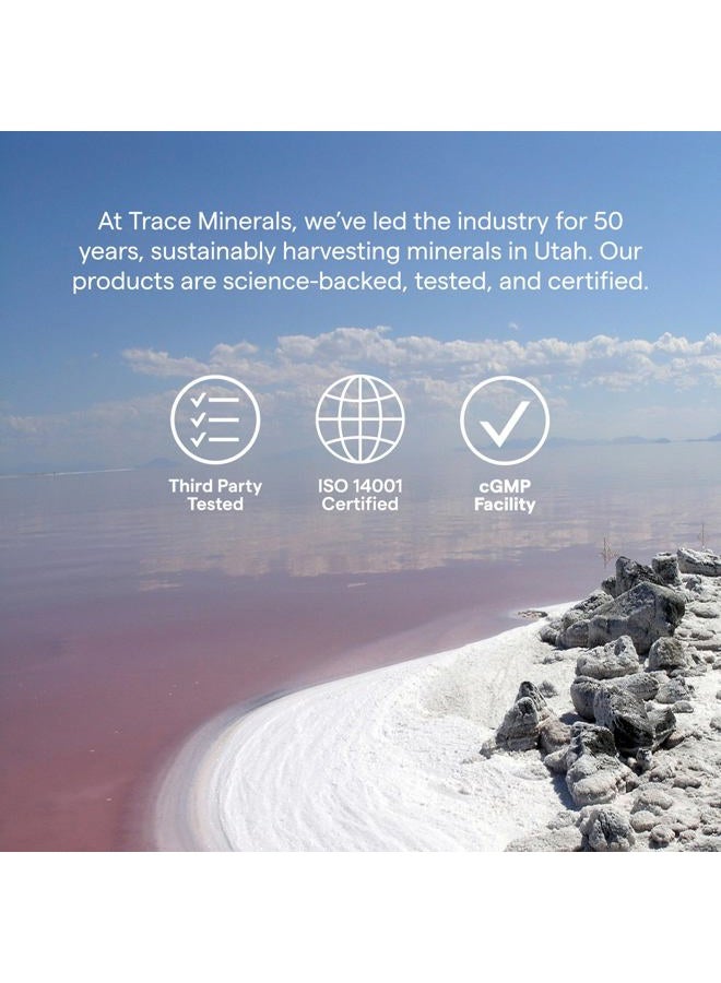 Trace Minerals Research باك الطاقة لتحمل الإلكتروليت غير المعدل وراثيًا بنكهة الجوافة وفاكهة العاطفة، 30 حبة - Image 5