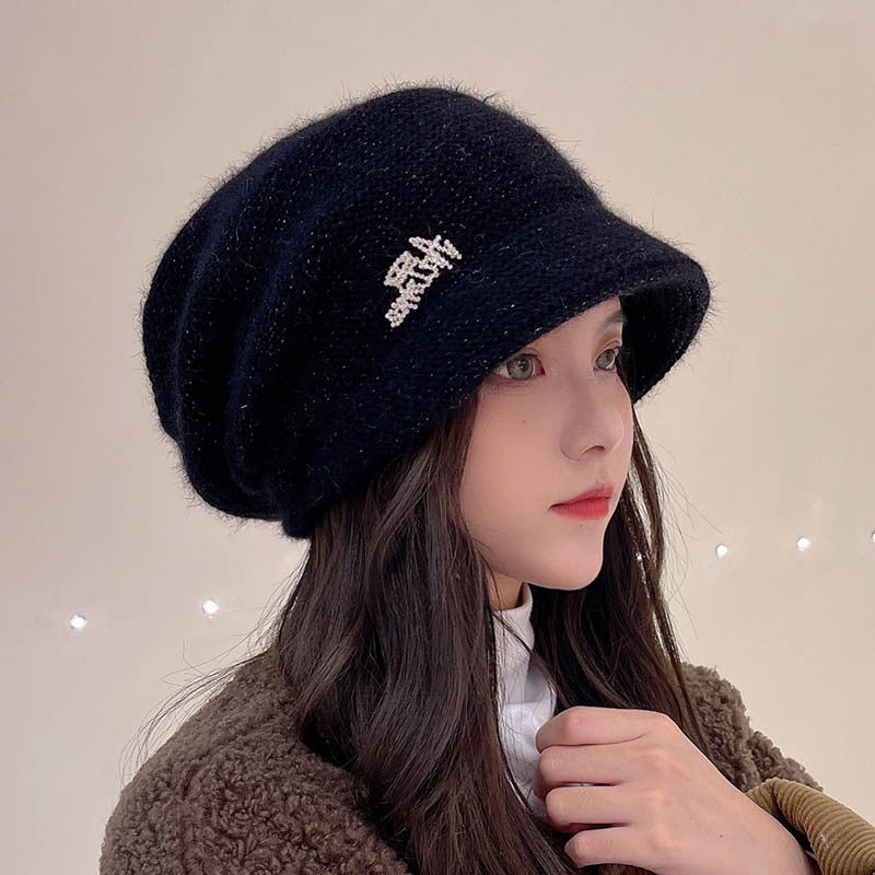 Knitted Beanie Hat for Men Women Winter Warm Skull Cap Solid Color High Quality Hipster Cap - Image 2