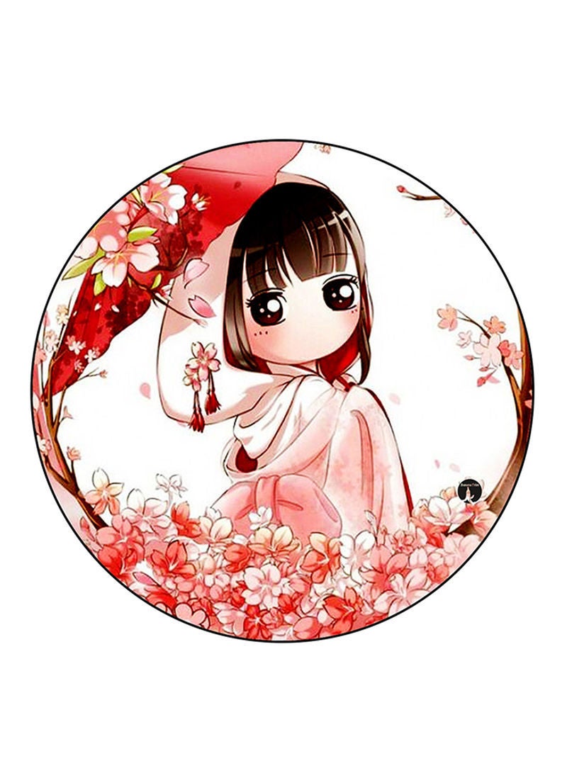 RKN Girl Printed Large Pin Multicolour - Image 2