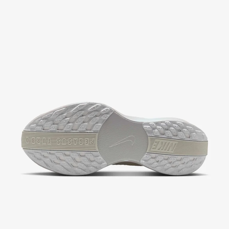 Nike Cream / Pale Sage Green Cushioned Lace-Up Running Shoe  | Best Price UAE