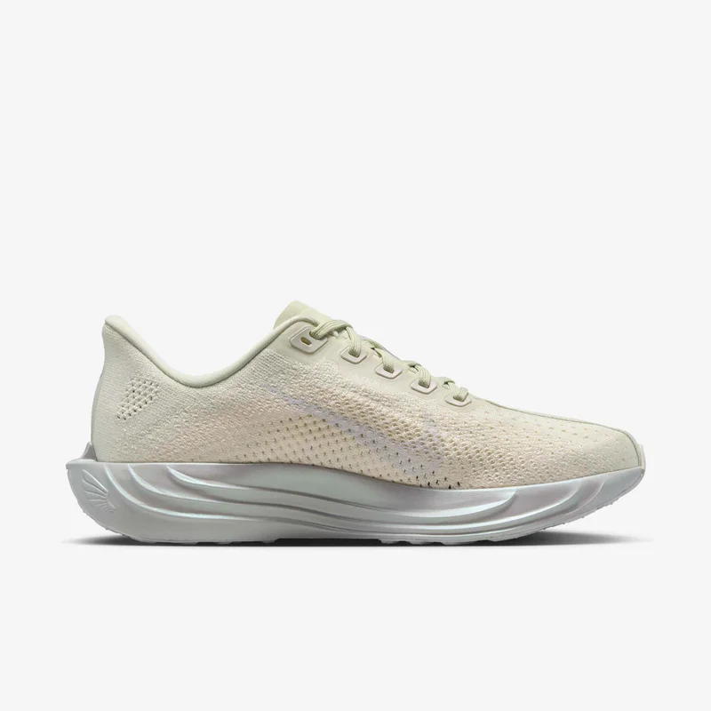 Nike Cream / Pale Sage Green Cushioned Lace-Up Running Shoe  | Best Price UAE