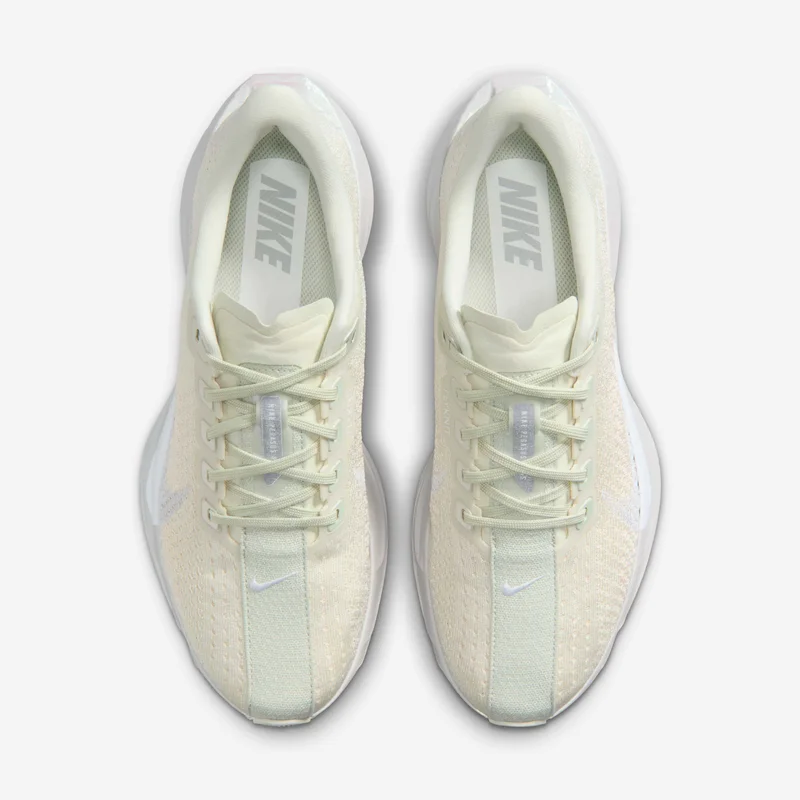 Nike Cream / Pale Sage Green Cushioned Lace-Up Running Shoe  | Best Price UAE